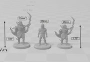 Dark Elf 2 | DnD Miniature, Premium Resin, Durable and Tough for your TTRPG and Wargaming! 32mm, 28mm, Male, Drow, Ranger, Sniper
