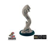Ancient Eel | EC3D, Premium Durable Resin Miniature for your TTRPG, DnD, Wargming. 32mm, 28mm, Beast, Aquatic, Underwater, Ocean, Diorama