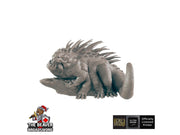 Basilisk | DnD Premium Resin Miniature, Durable and Tough for your TTRPG and Wargaming! 32mm, 28mm, Beast, Animal, Mountain, Monstrosity