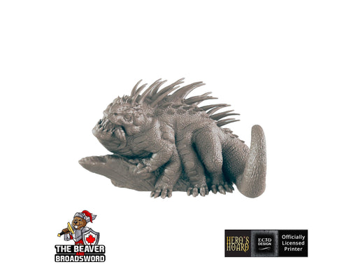 Basilisk | DnD Premium Resin Miniature, Durable and Tough for your TTRPG and Wargaming! 32mm, 28mm, Beast, Animal, Mountain, Monstrosity