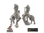 Centaurs | DnD Miniature, Premium Resin, Durable and Tough for your TTRPG and Wargaming! 32mm, 28mm, Male, Female, Plains, Horse, Centaur