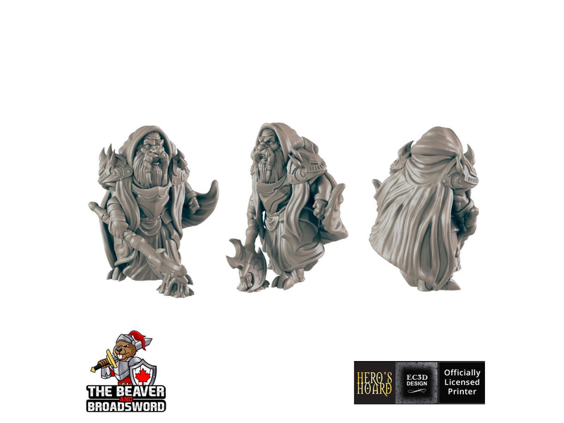 Dark Dwarf 2 | DnD Miniature, Premium Resin, Durable and Tough for your TTRPG and Wargaming! 32mm, 28mm, Male, Duergar, Mountain, Underdark