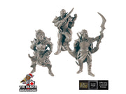Dark Elf Set | DnD Miniature, Premium Resin, Durable and Tough for your TTRPG and Wargaming! 32mm, 28mm, Male, Drow, Fighter, Rogue