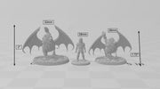 Manticore | DnD Miniature, Premium Resin, Durable and Tough for your TTRPG and Wargaming! 32mm, 28mm, Beast, Large, Monstrosity, Monster