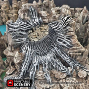Wicked Webs 9pc terrain set | DnD RPG and Warming Terrain, Durable and High quality. Perfect For Diorama and Models. Caver, Cave, Spider