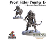 Frost Alfar Hunter B | Premium Resin Miniature for Tabletop Gaming, DnD, Wargaming and more! Perfect Elf or Drow