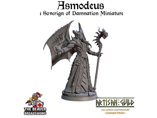 Asmodeus | Premium Resin Miniature for Tabletop Gaming, DnD, Wargaming and more!