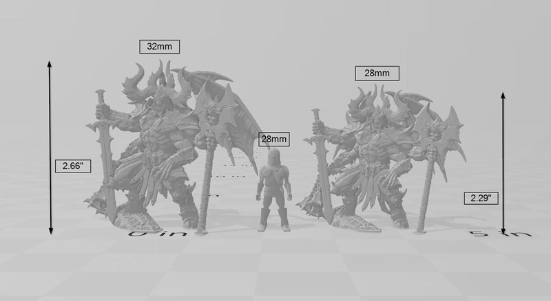 Moloch, Scourge of the Inferno | Premium Resin Miniature for Tabletop Gaming, DnD, Wargaming and more!