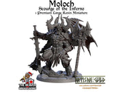 Moloch, Scourge of the Inferno | Premium Resin Miniature for Tabletop Gaming, DnD, Wargaming and more!