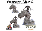Frostworm Rider C | Premium Resin Miniature for Tabletop Gaming, DnD, Wargaming and more! Perfect Elf or Drow