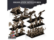 Monsters of the Crypt 31 Mini Set - 28/32mm Scale Premium Resin Models for Wargaming and RPG, DnD