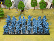 Zombie Unit 10 or 20 Mini Set - 28/32mm Scale Premium Resin Models for Wargaming and RPG, DnD