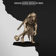 Zombie Unit 10 or 20 Mini Set - 28/32mm Scale Premium Resin Models for Wargaming and RPG, DnD