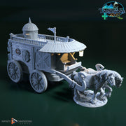 The Tax Wagon Mini Set | Premium Resin Mini Scatter Terrain for Tabletop Gaming, DnD Wargaming and more!