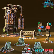 Rural Roads Scatter Terrain Set | Premium Mini Scatter Terrain for Tabletop Gaming, DnD, Wargaming and more!