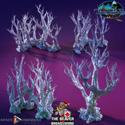 Tree Stands 4pc Terrain Set | Premium Mini Scatter Terrain for Tabletop Gaming, DnD, Wargaming and more!