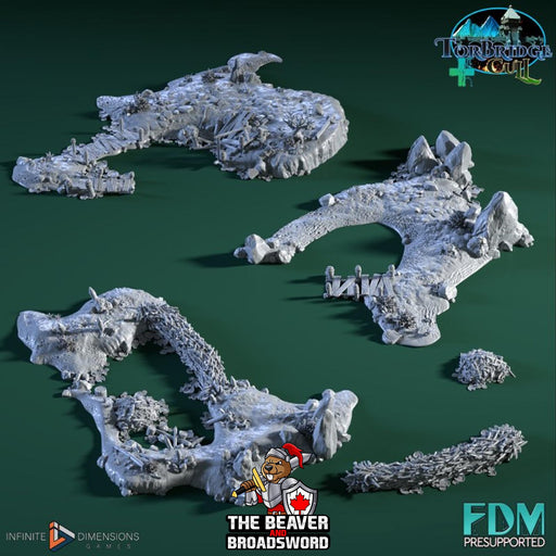River Islands 5pc Miniature Scatter Set | Premium Mini Terrain for Tabletop Gaming, DnD, Wargaming and more!