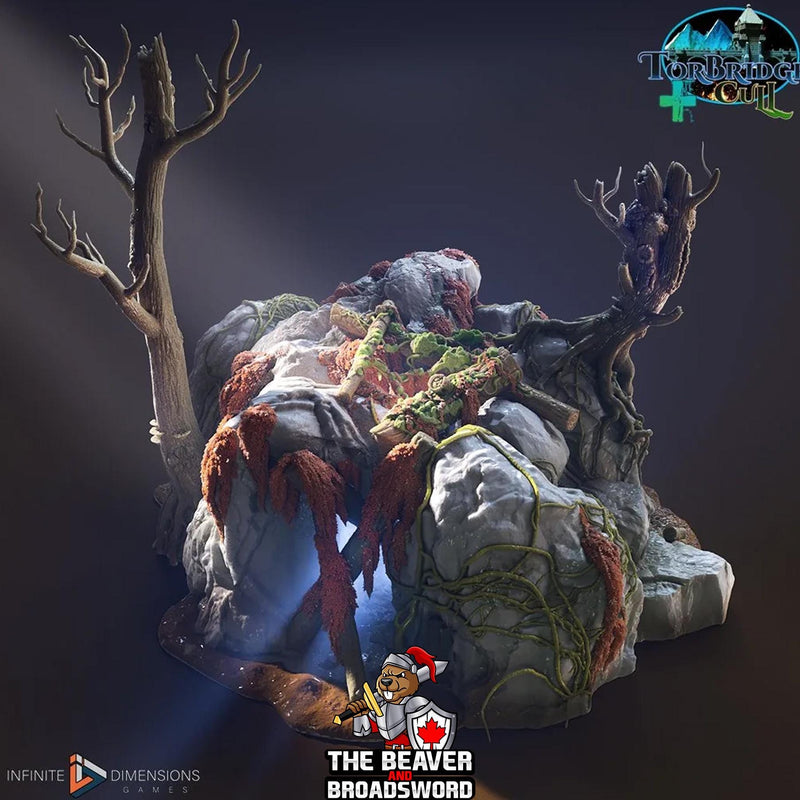 Beast Lair Terrain Set | Premium Mini Scatter Terrain for Tabletop Gaming, DnD, Wargaming and more!