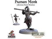 Human Male Monk | Premium Resin Miniature for Tabletop Gaming, DnD, Wargaming and more!