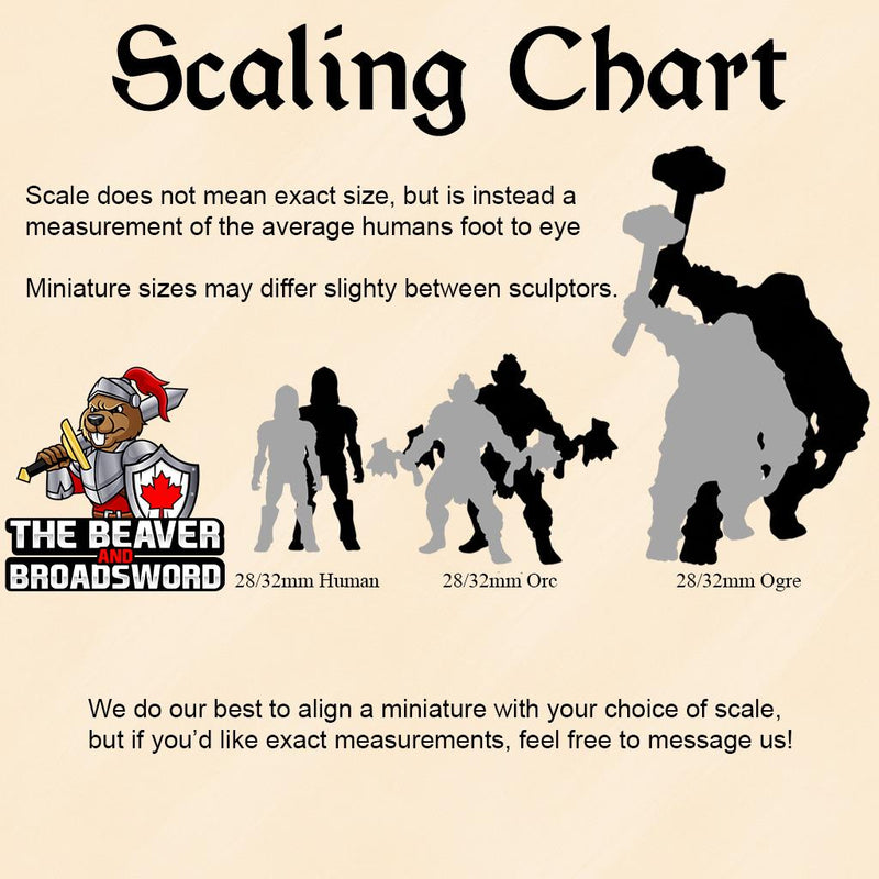 Ferret Lookouts Mini Set | Premium Resin Miniature for Tabletop Gaming, DnD, Wargaming and more!