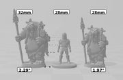 Walrus Hunters Mini Set | Premium Resin Miniature for Tabletop Gaming, DnD, Wargaming and more!