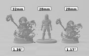 Platypus Tidebenders Mini Set | Premium Resin Miniature for Tabletop Gaming, DnD, Wargaming and more!