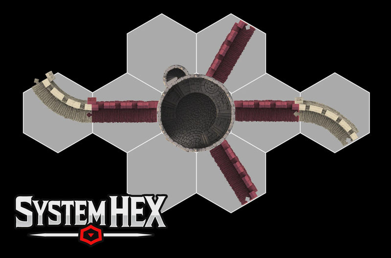 The Round Keep - Medieval Gaming Terrain for your Wargaming, Tabletop RPGs and Dioramas!