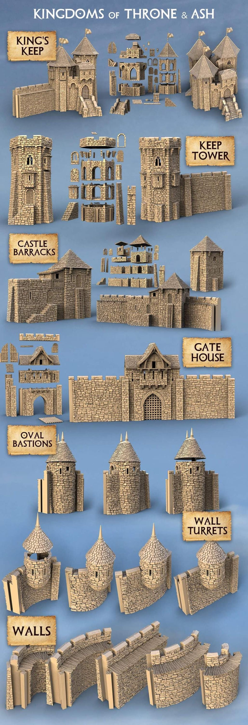The Counts Keep - Medieval Gaming Terrain for your Wargaming, Tabletop RPGs and Dioramas!