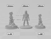 Ferret Lookouts Mini Set | Premium Resin Miniature for Tabletop Gaming, DnD, Wargaming and more!