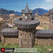 The Round Keep - Medieval Gaming Terrain for your Wargaming, Tabletop RPGs and Dioramas!
