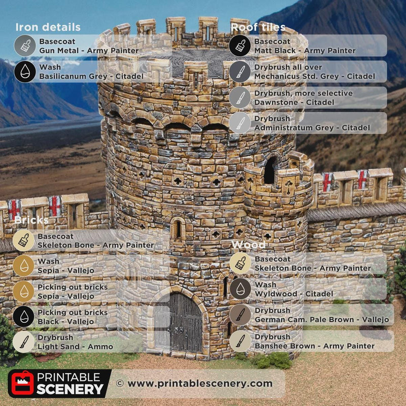 The Counts Keep - Medieval Gaming Terrain for your Wargaming, Tabletop RPGs and Dioramas!