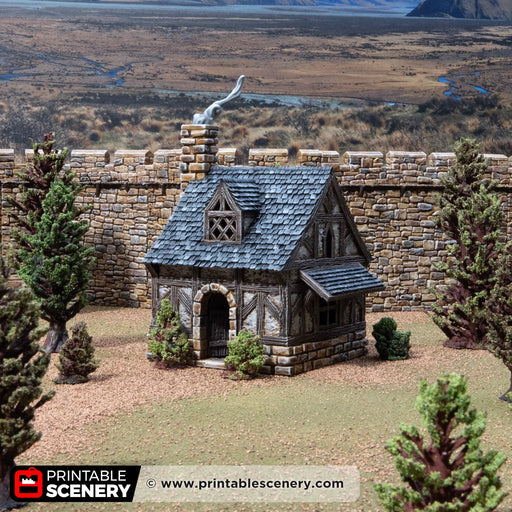 Bella’s Cottage – Printable Scenery 3D printed tabletop terrain