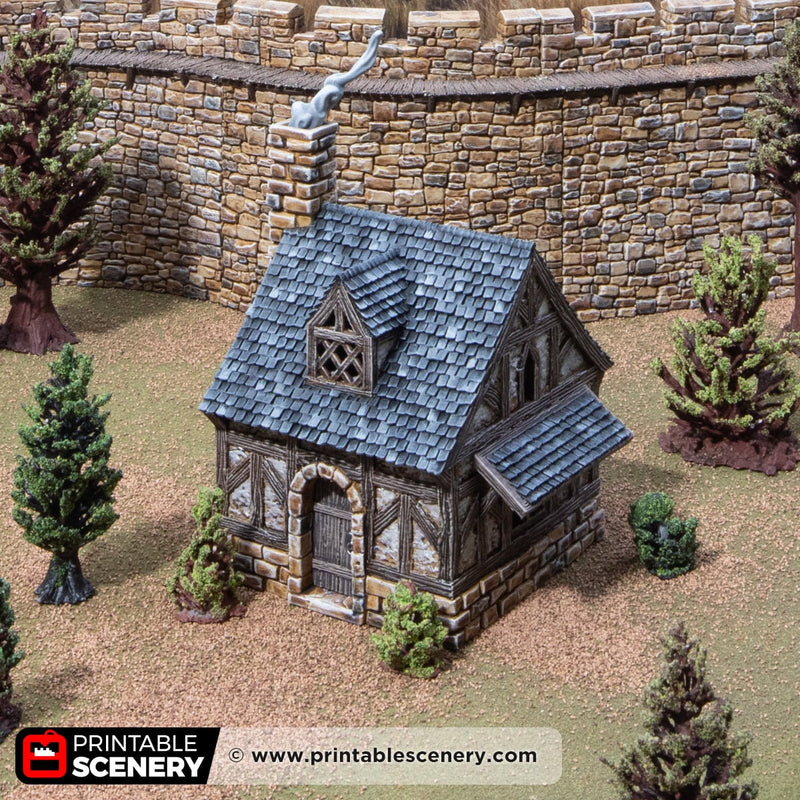 Bella’s Cottage – Printable Scenery 3D printed tabletop terrain