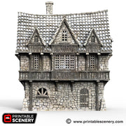 Port Winterdale Port House – Printable Scenery 3D printed tabletop terrain