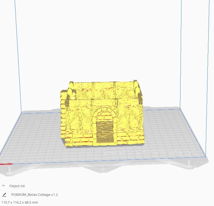 Bella’s Cottage – Printable Scenery 3D printed tabletop terrain