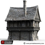 Port Winterdale Port House – Printable Scenery 3D printed tabletop terrain