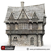Port Winterdale Port House – Printable Scenery 3D printed tabletop terrain