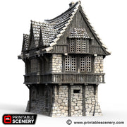 Port Winterdale Port House – Printable Scenery 3D printed tabletop terrain