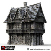 Port Winterdale Port House – Printable Scenery 3D printed tabletop terrain
