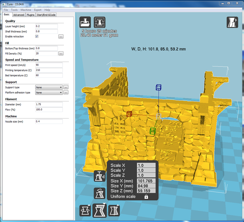 Port Winterdale Port House – Printable Scenery 3D printed tabletop terrain