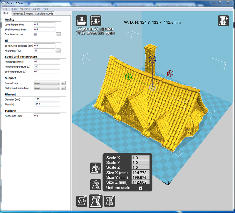 Port Winterdale Port House – Printable Scenery 3D printed tabletop terrain