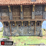 Port Winterdale Warehouse – Printable Scenery 3D printed tabletop terrain
