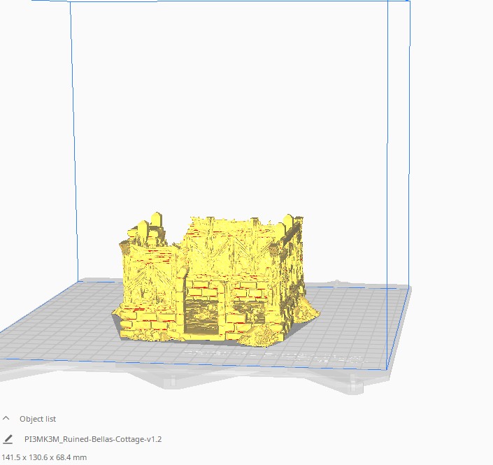 Ruined Bella’s Cottage – Printable Scenery 3D printed tabletop terrain