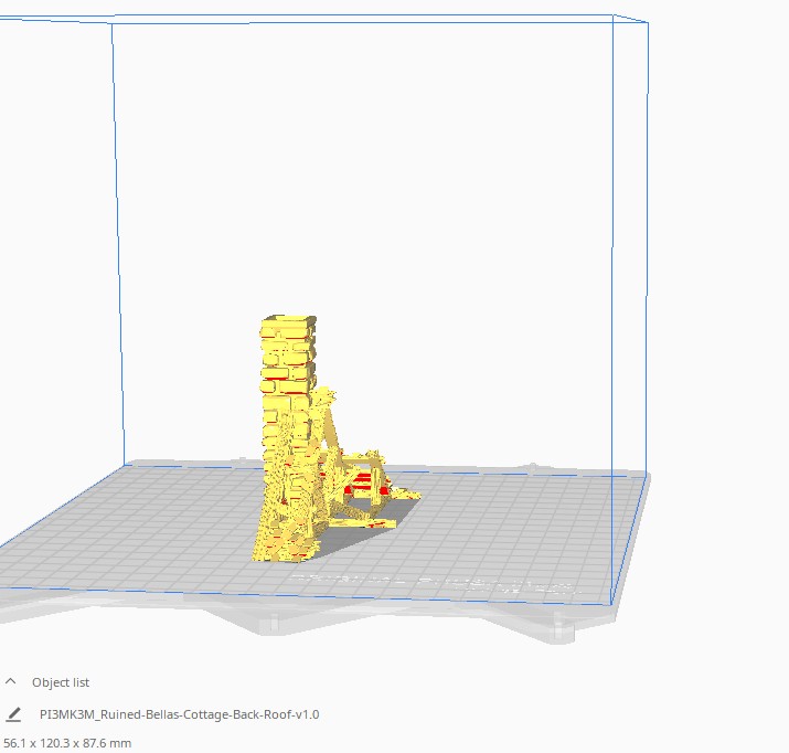 Ruined Bella’s Cottage – Printable Scenery 3D printed tabletop terrain