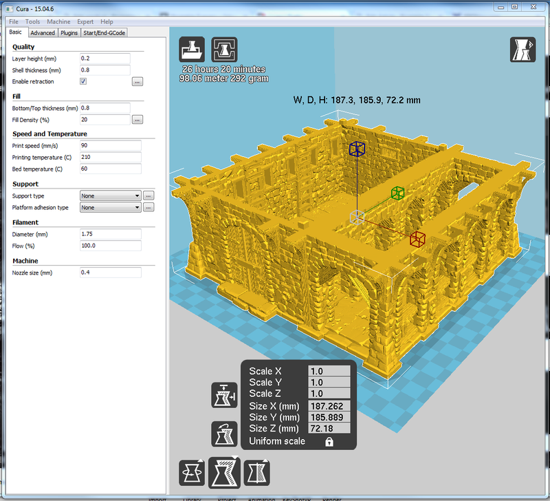 Port Winterdale Warehouse – Printable Scenery 3D printed tabletop terrain