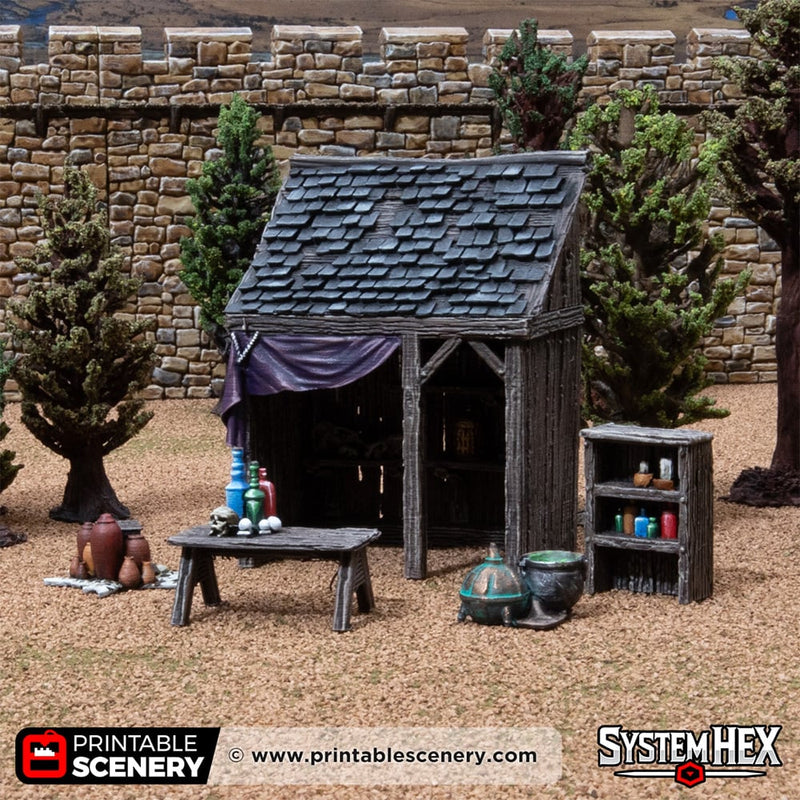 Alice’s Knick-Knacks – Printable Scenery 3D printed tabletop terrain