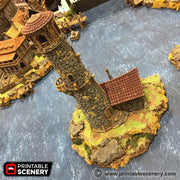 Port Winterdale Lighthouse – Printable Scenery 3D printed tabletop terrain