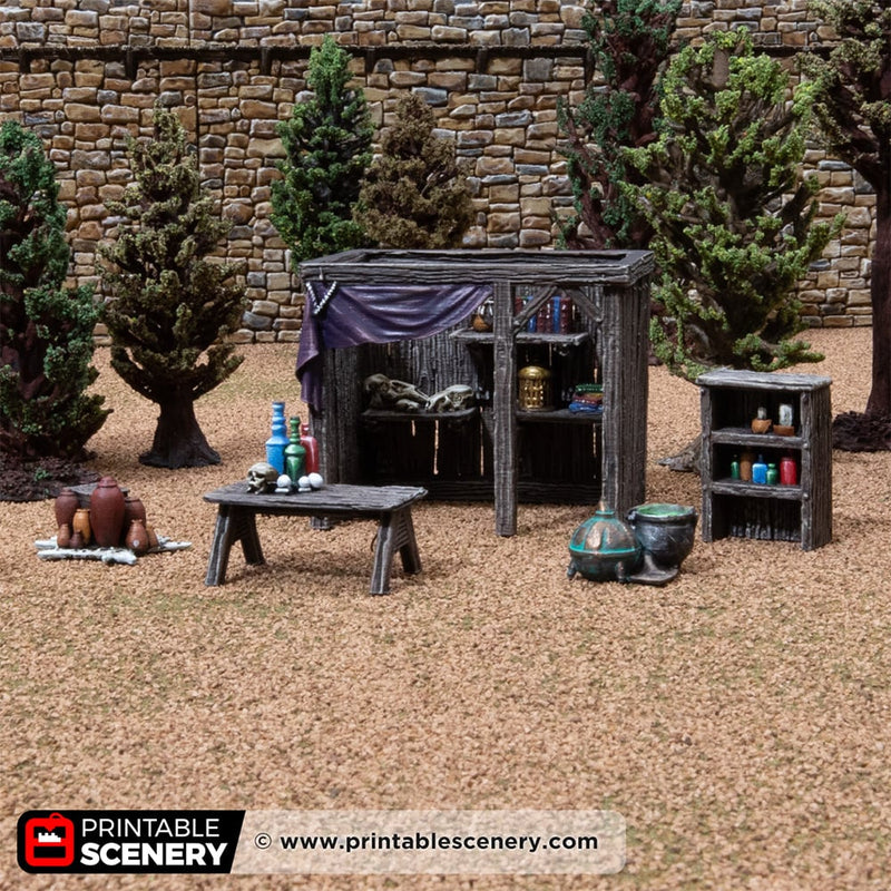 Alice’s Knick-Knacks – Printable Scenery 3D printed tabletop terrain