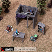 Alice’s Knick-Knacks – Printable Scenery 3D printed tabletop terrain