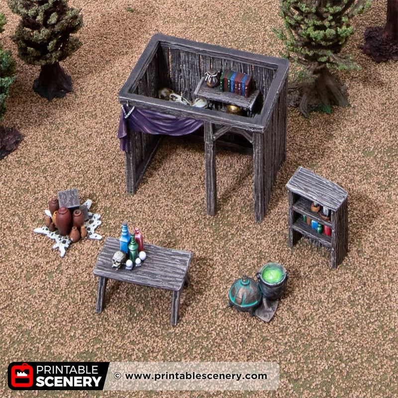 Alice’s Knick-Knacks – Printable Scenery 3D printed tabletop terrain
